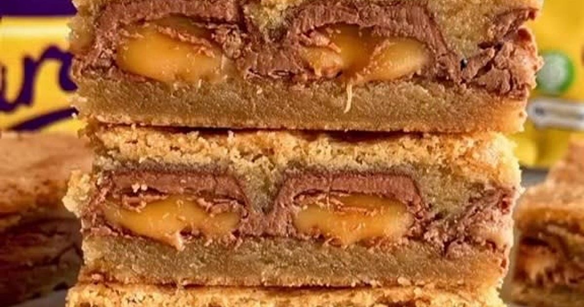 Caramel Blondies Recipe | Samsung Food App