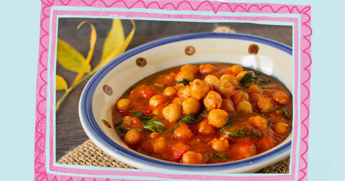 STEP 2 Spinach, Tomato and Chickpea curry Recipe | Samsung Food App