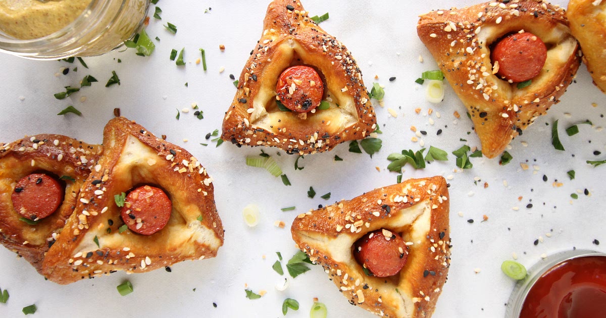 Pretzel Bagel Dog Hamantaschen Recipe - My Jewish Learning | Samsung Food App