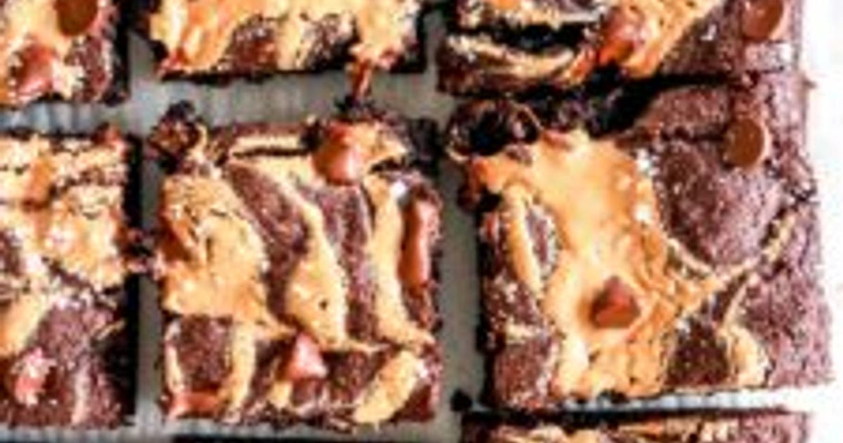 Peanut Butter Swirl Brownies (gluten free) Recipe | Samsung Food App