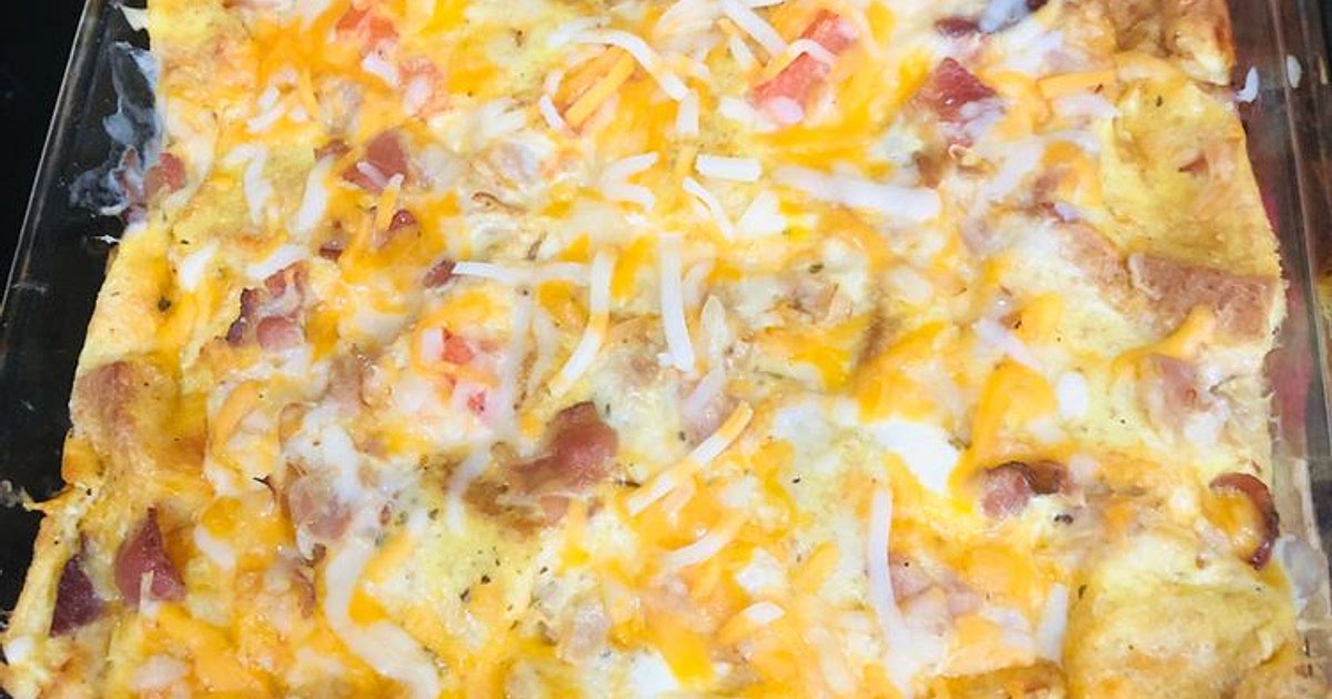 Sausage, Egg & Cream Cheese Hash Brown Breakfast Casserole Recipe | Samsung Food App