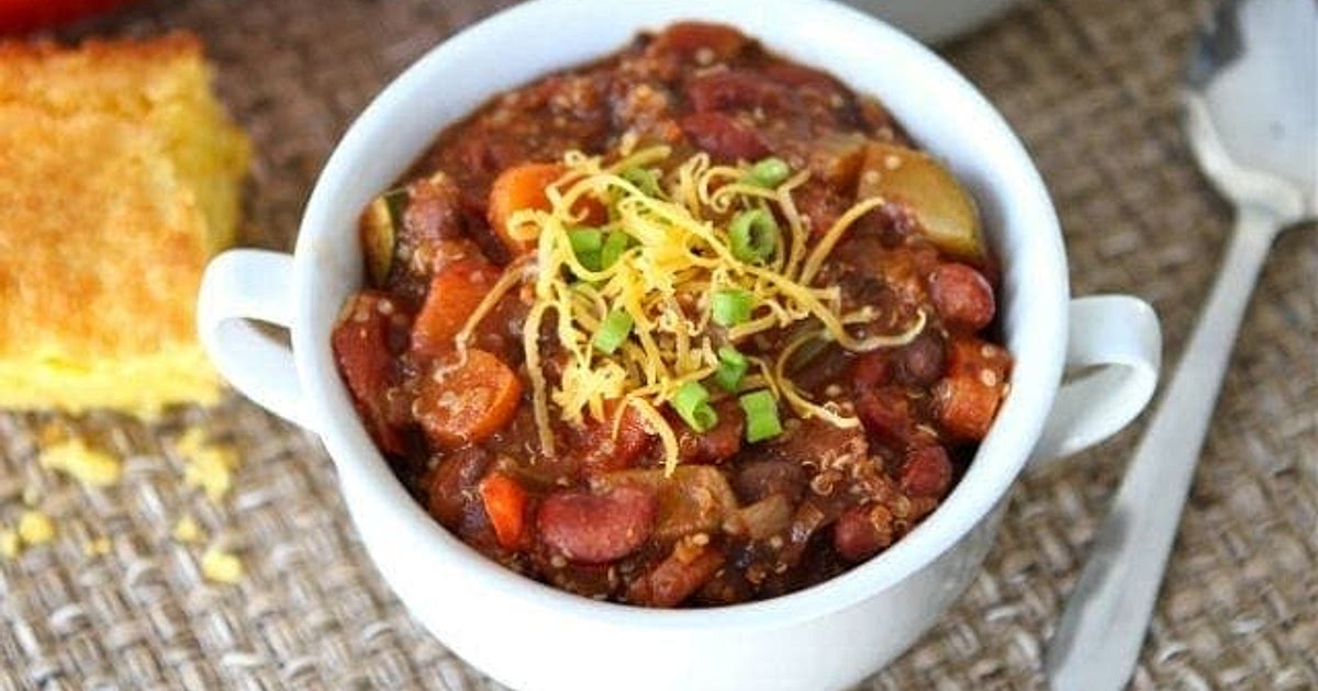 Vegetarian Quinoa Chili Recipe | Samsung Food App