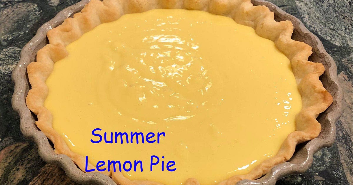 Summer Lemon Pie Recipe | Samsung Food App