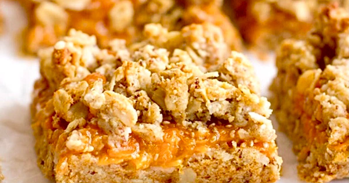Apricot Jam Crumble Bars Recipe | Samsung Food App