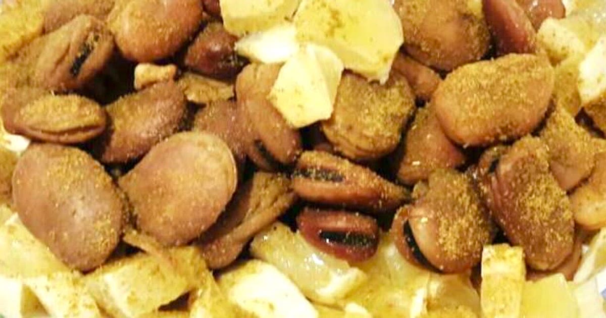 Broad Beans Snack with Cumin & Lemon slices (Klewi / كلاوي). Recipe | Samsung Food App