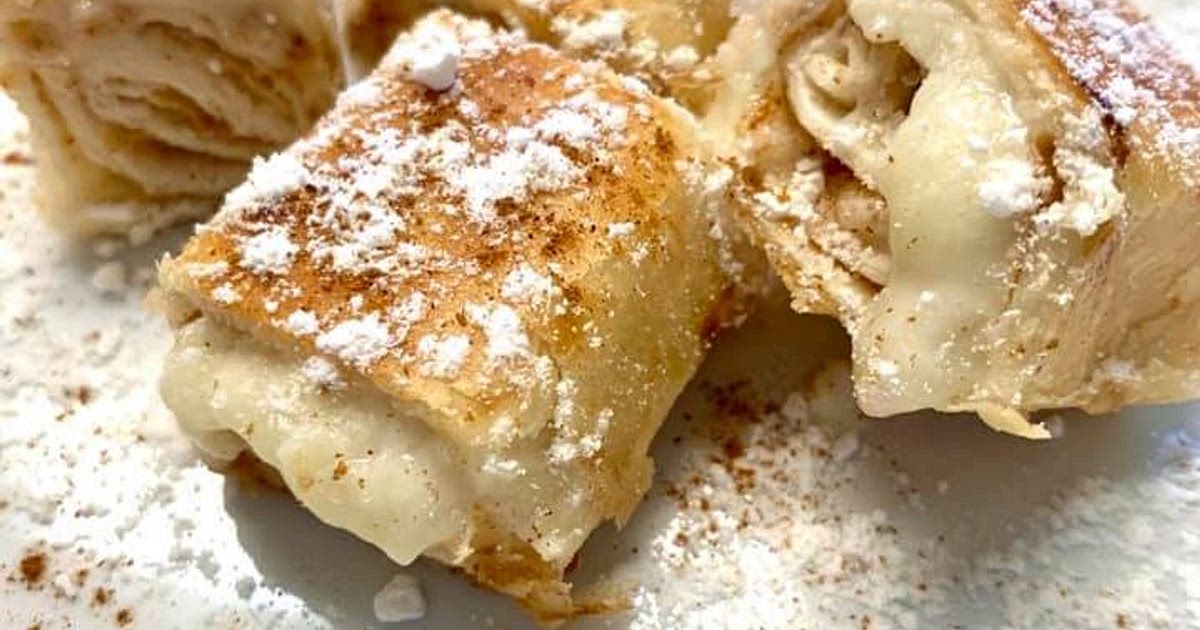 Keto Cinnamon Cheesecake Chimichangas Recipe | Samsung Food App
