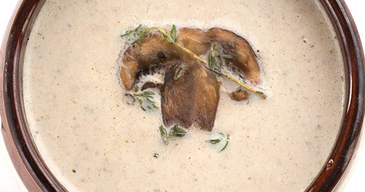 Brown Butter Mushroom Soup Recipe | Samsung Food App