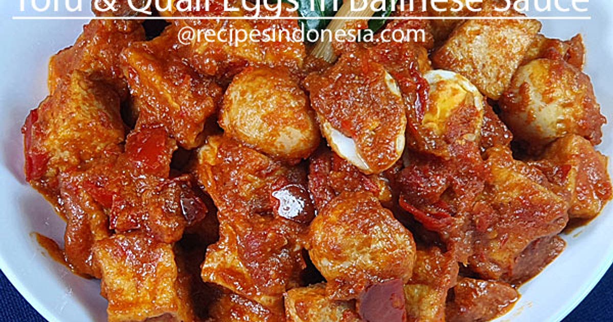Balinese Tofu &amp; Quail Eggs Recipe | Samsung Food App