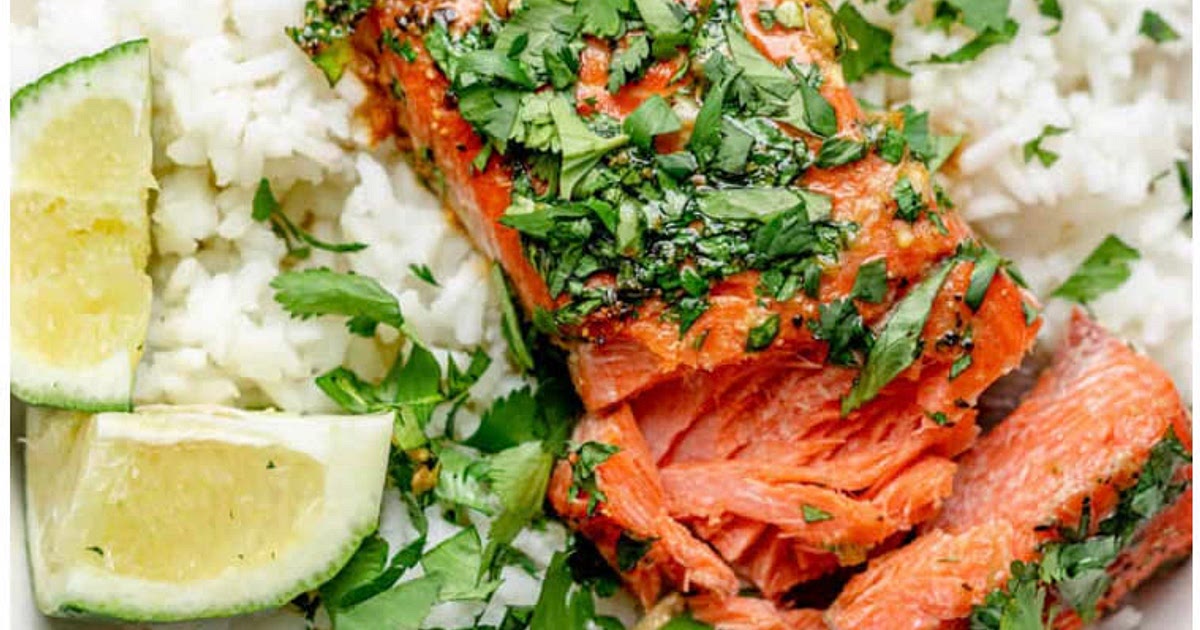 Cilantro salmon Recipe | Samsung Food App