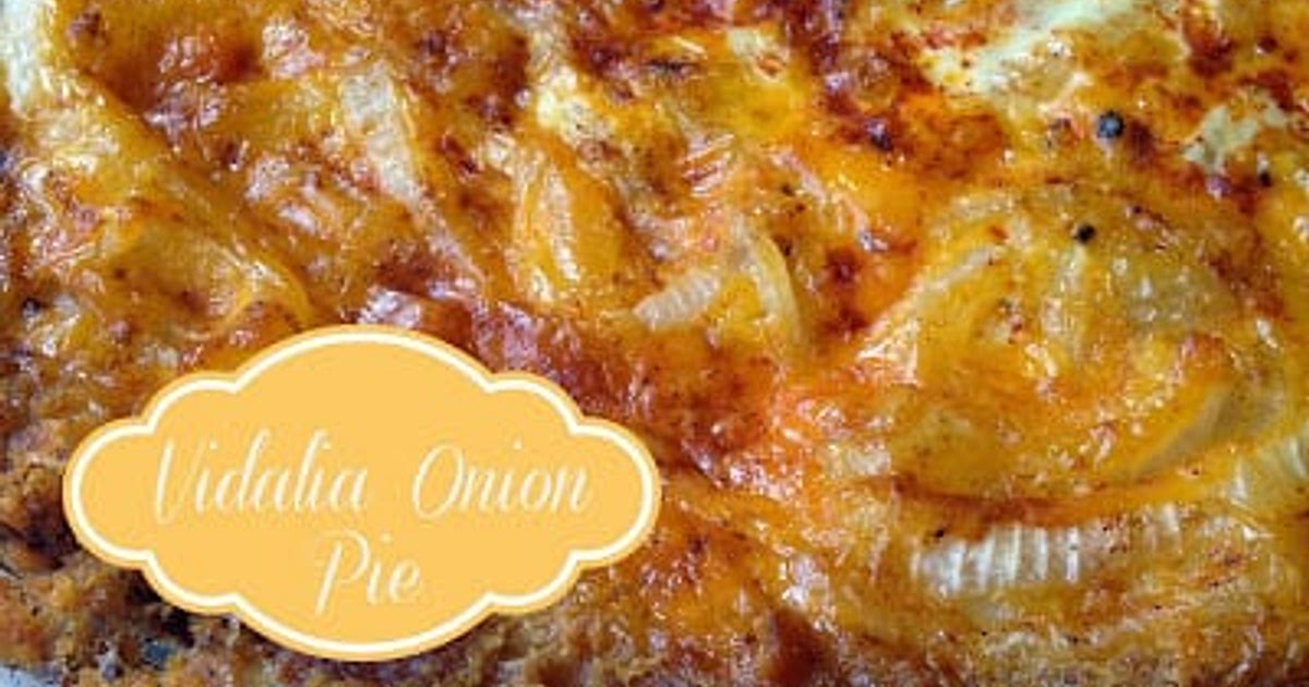 Cheddar and Ritz Cracker Vidalia Onion Pie Recipe | Samsung Food App