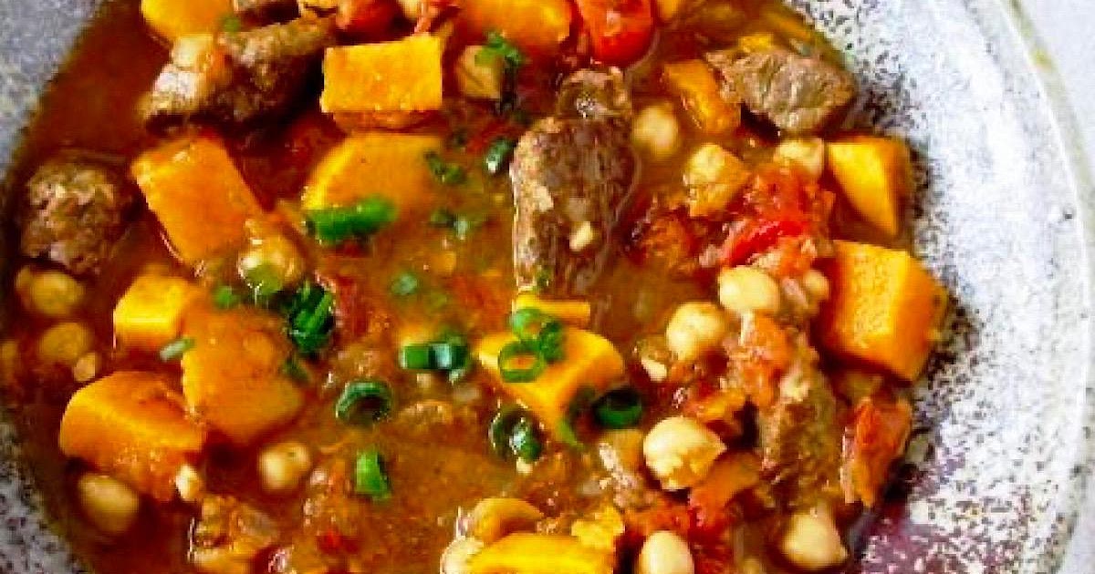 Moroccan Beef and Sweet Potato Stew Recipe | Samsung Food App