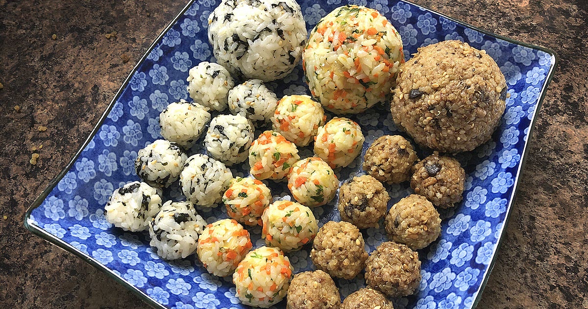 Veggie Rice Balls Recipe | Samsung Food App