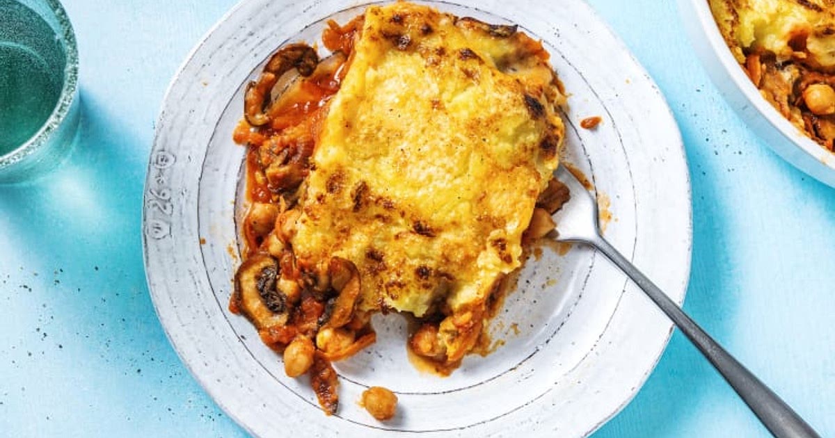 HF - Veggie Shepherd's Pie with Chestnut Mushrooms and Cheddar Cheese Recipe | Samsung Food App