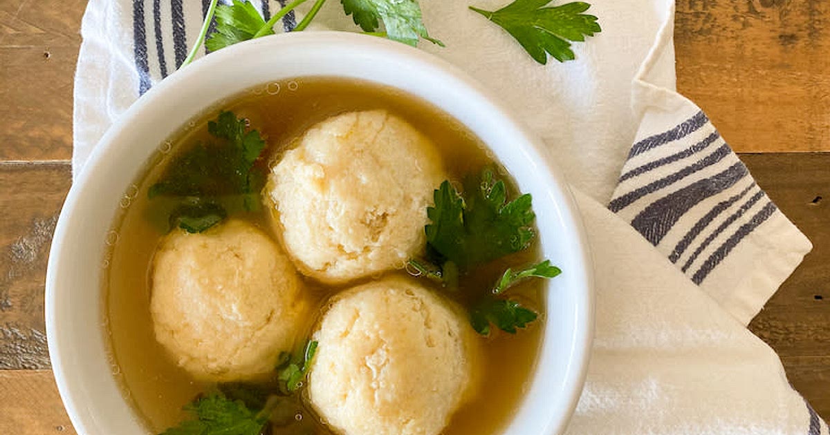 my traditional matzo ball soup Recipe | Samsung Food App