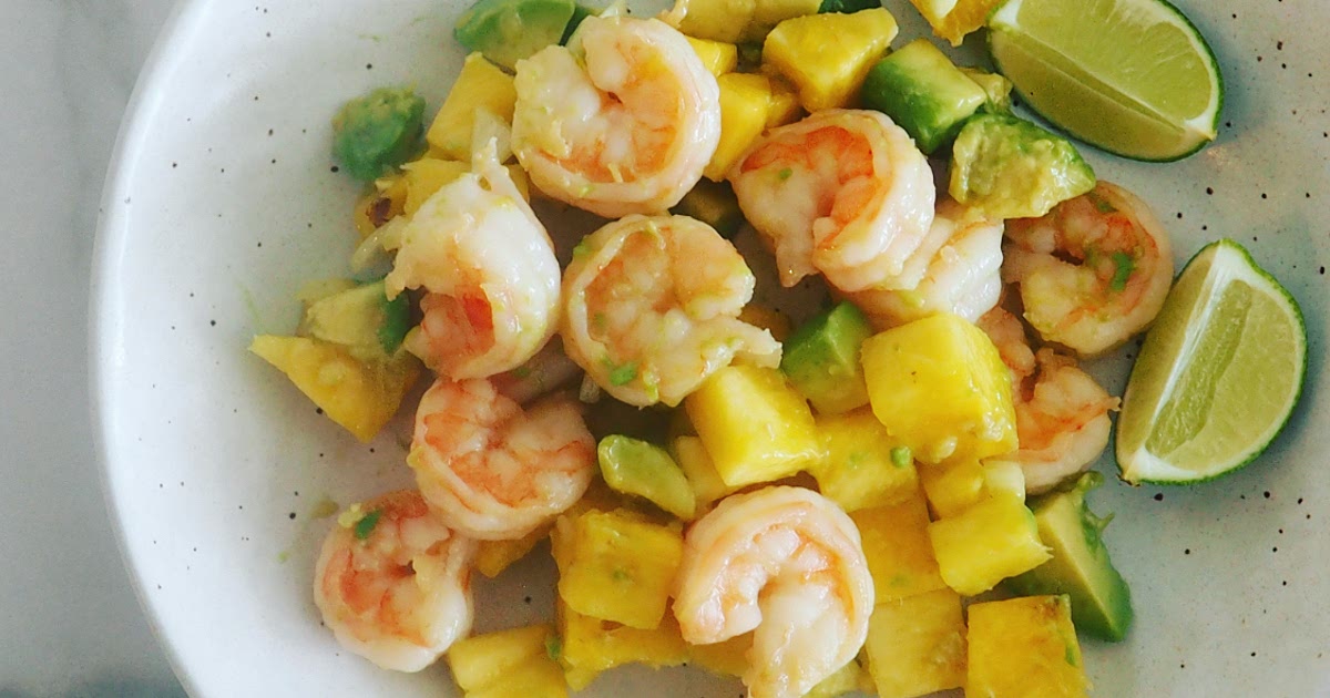 Shrimp With Mango Avocado Salsa Recipe | Samsung Food App