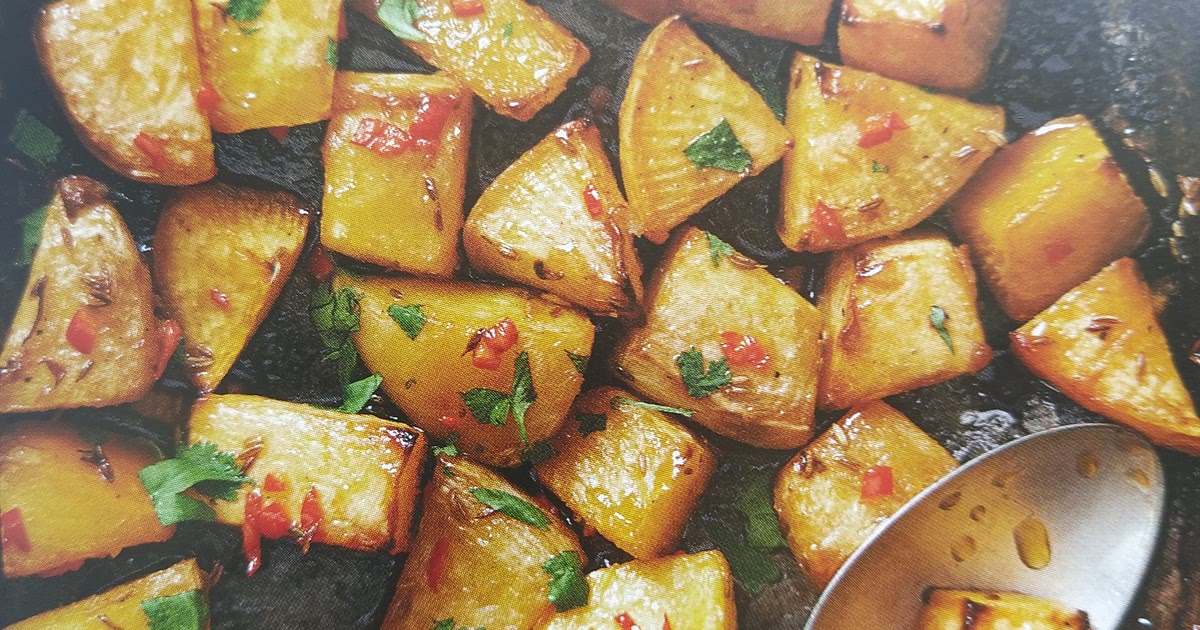 Honey-roasted swede with chilli Recipe | Samsung Food App