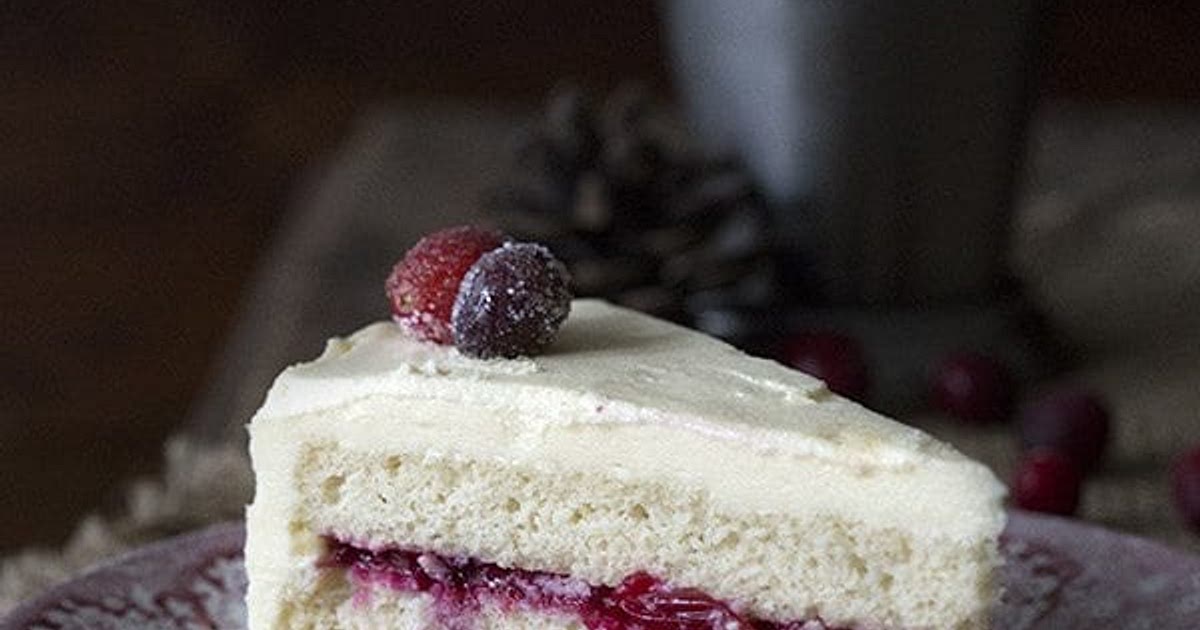 Cranberry White Chocolate Layer Cake Recipe | Samsung Food App