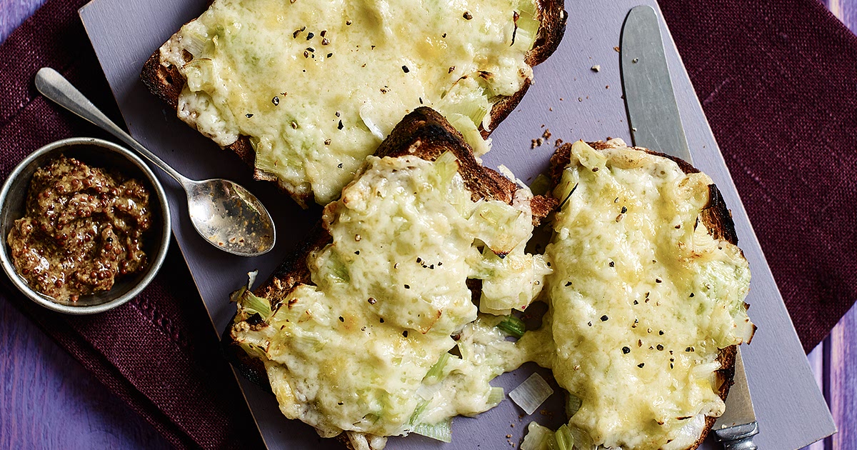Cheesy leek and mustard toasts Recipe | Samsung Food App