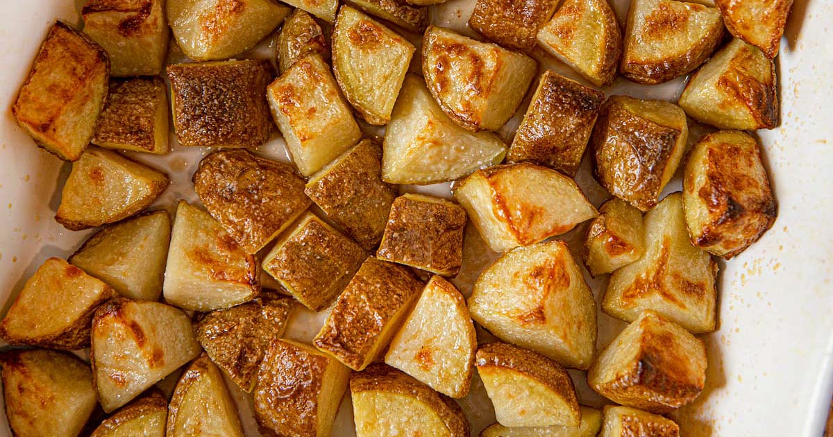 Crispy Salt and Vinegar Potatoes Recipe | Samsung Food App