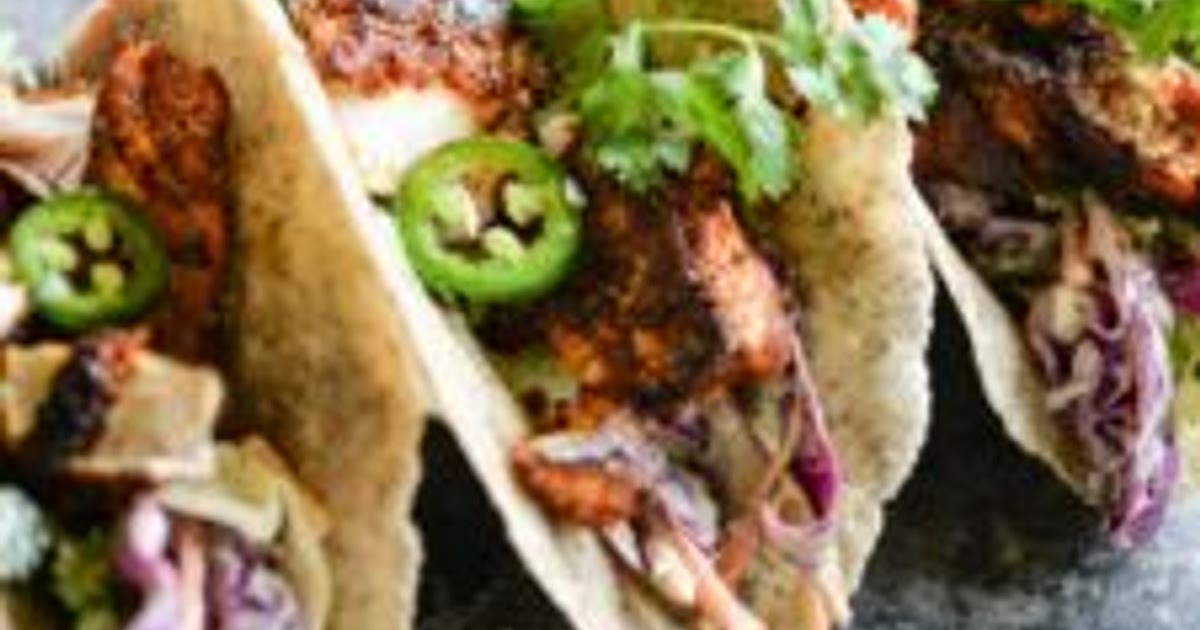 Blackened Fish Tacos Recipe | Samsung Food App