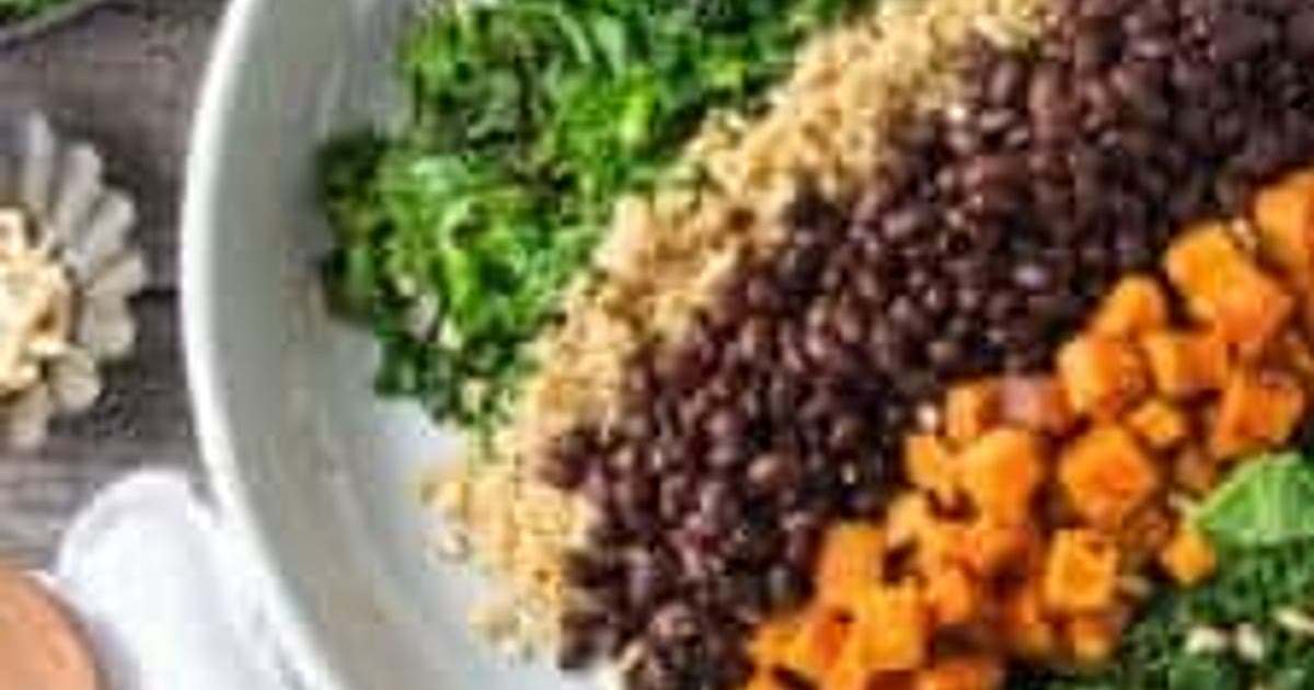 Vegan Sweet Potato and Black Bean Bowl Recipe | Samsung Food App