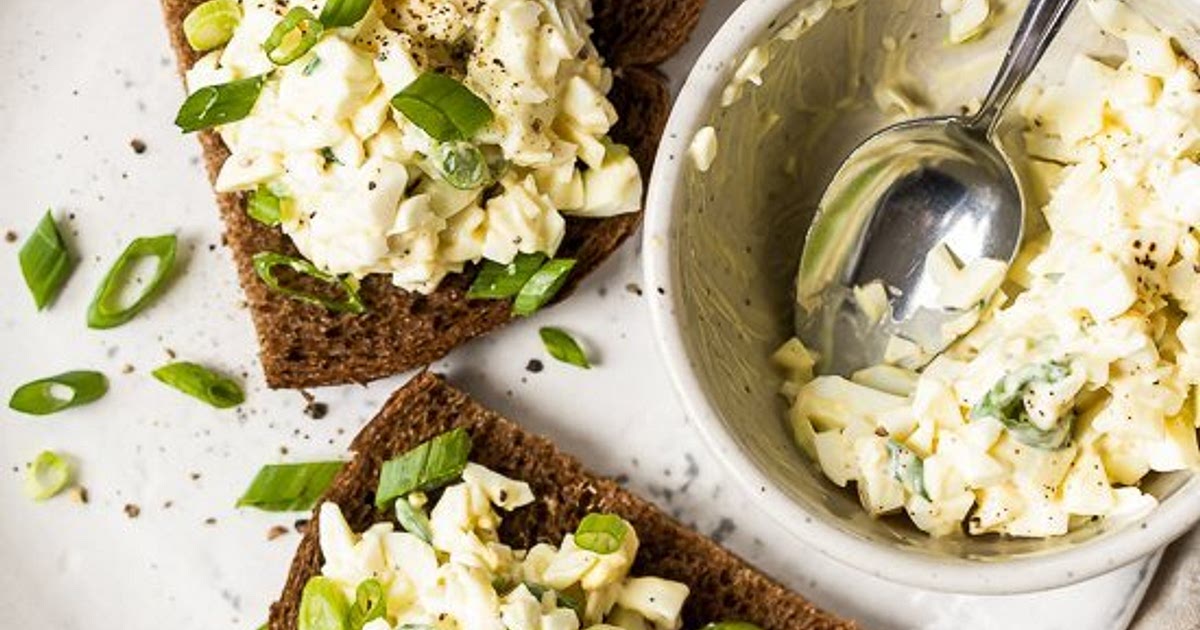 Low-Yolk Egg Salad Recipe | Samsung Food App