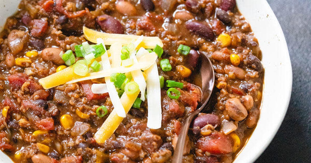 Five Star Vegetable Chili Recipe | Samsung Food App