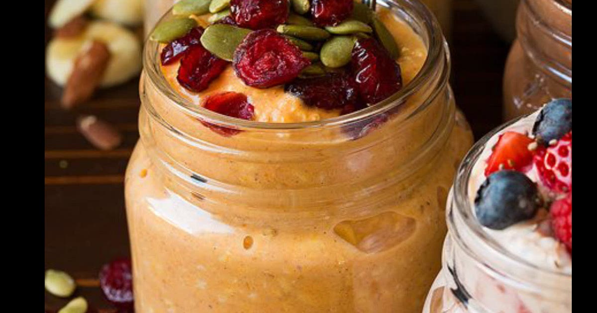 Pumpkin Pie Overnight Oats Recipe | Samsung Food App
