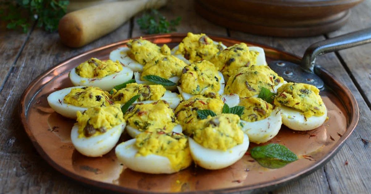 MEDIEVAL STUFFED EGGS Recipe | Samsung Food App