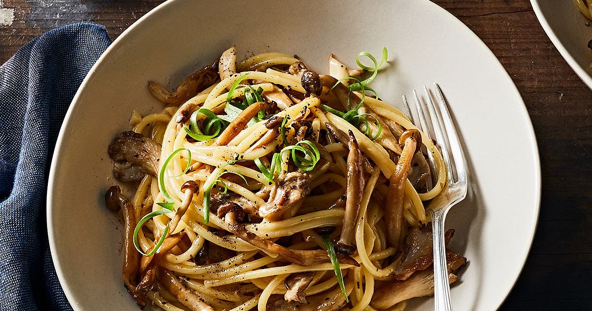 Miso-Mushroom Pasta Recipe | Samsung Food App