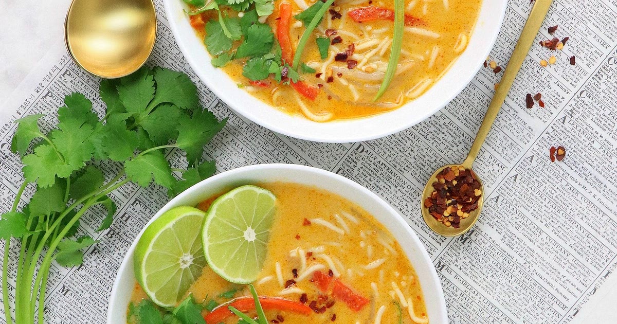 Vegan Thai Coconut Lemongrass Soup Recipe | Samsung Food App