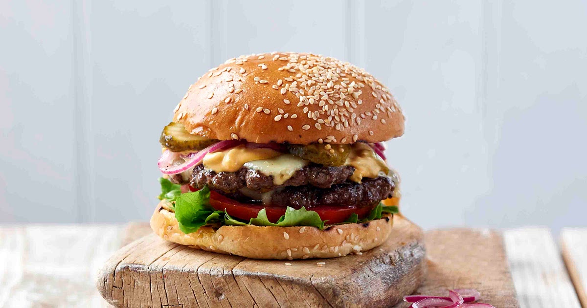 The full works burger Recipe | Samsung Food App