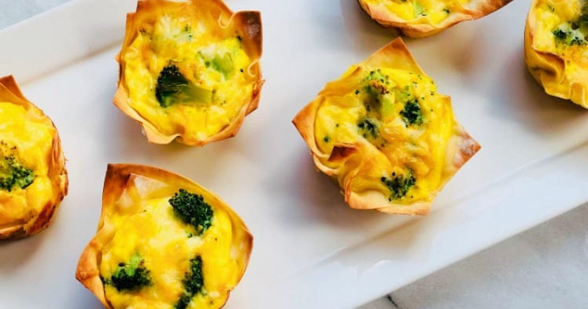 Breakfast Egg Muffins in Wonton Wrappers Recipe | Samsung Food App