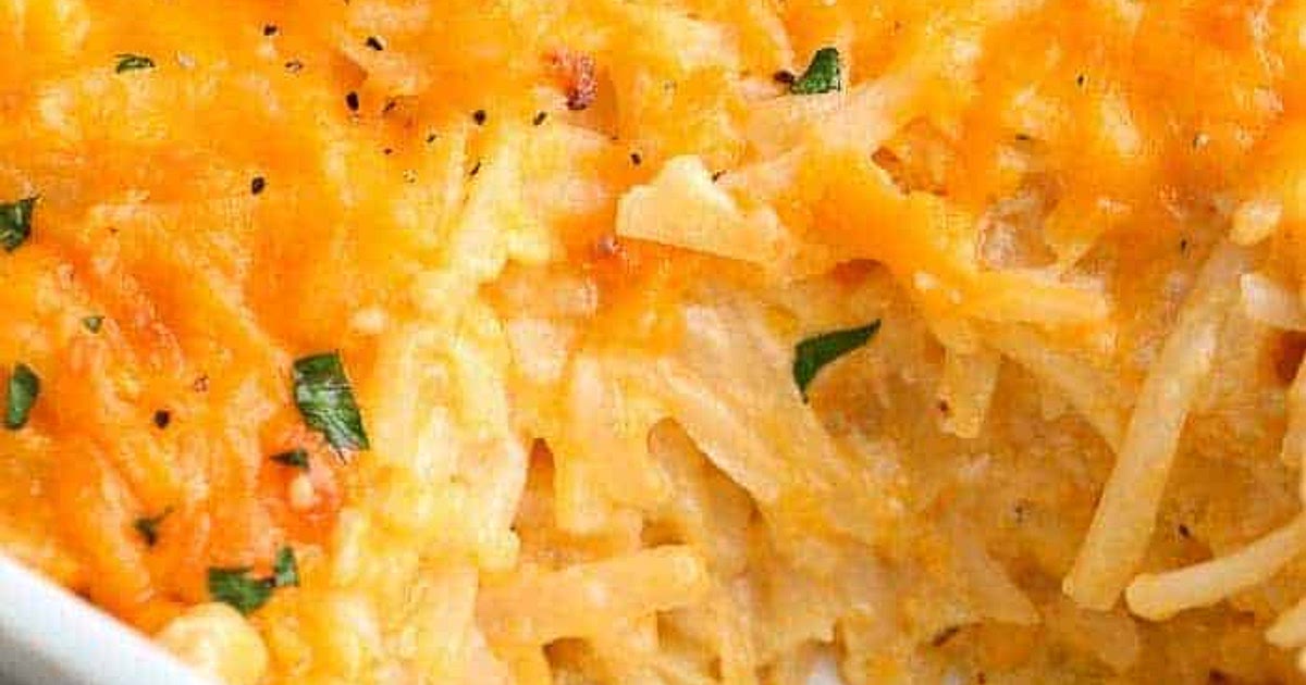 Copy Cat Cracker Barrel Hashbrown Casserole Recipe | Samsung Food App
