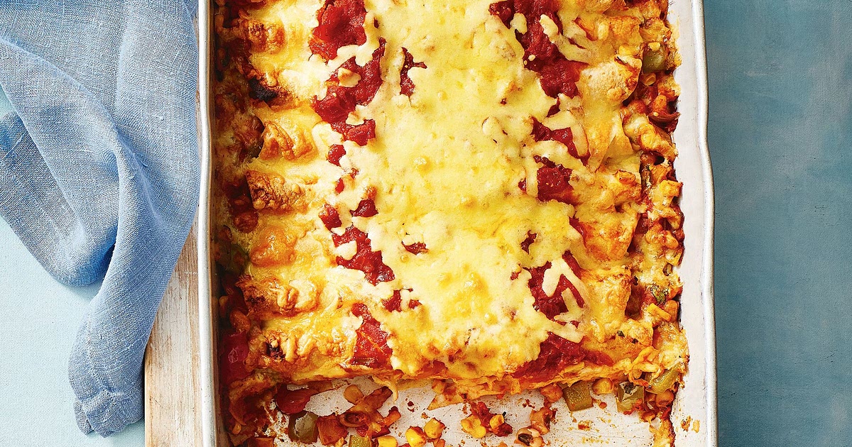 Vegetable and black eye bean enchiladas Recipe | Samsung Food App
