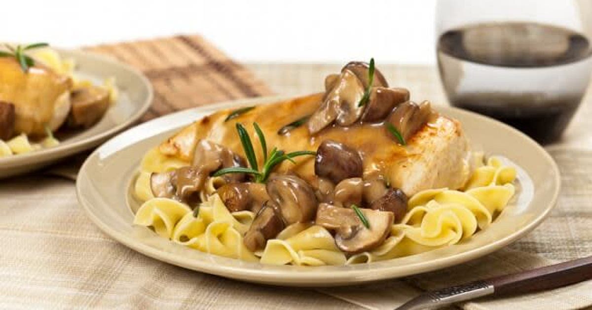 Copycat Olive Garden Chicken Marsala Recipe | Samsung Food App