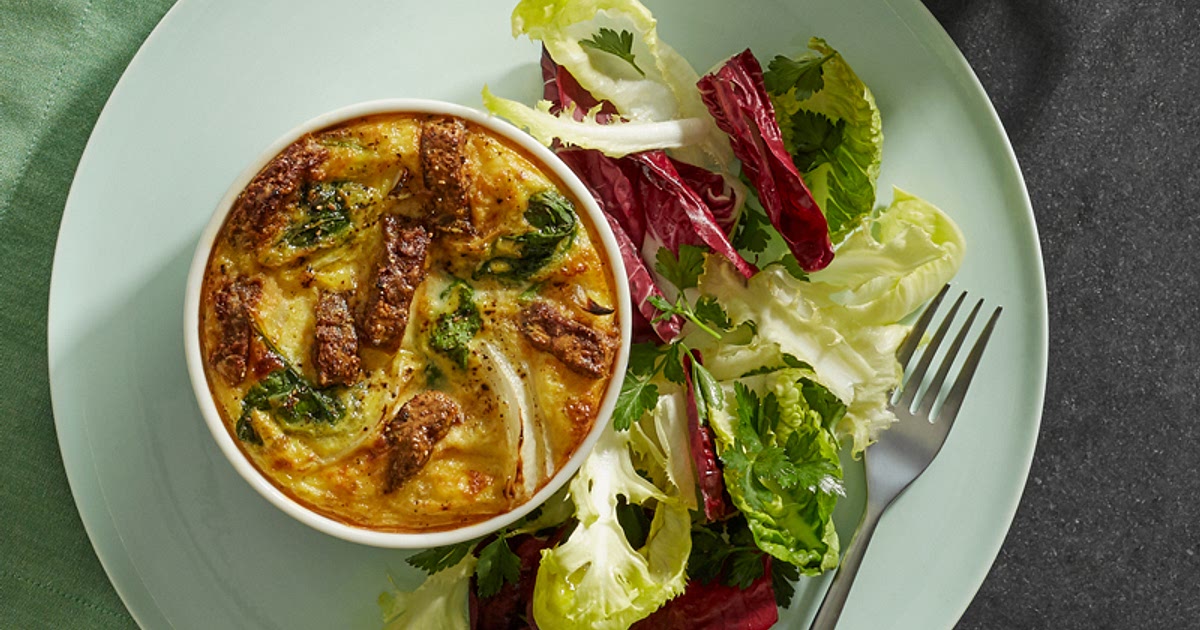 Beyond Breakfast Sausage® Frittata - Beyond Meat Recipe | Samsung Food App