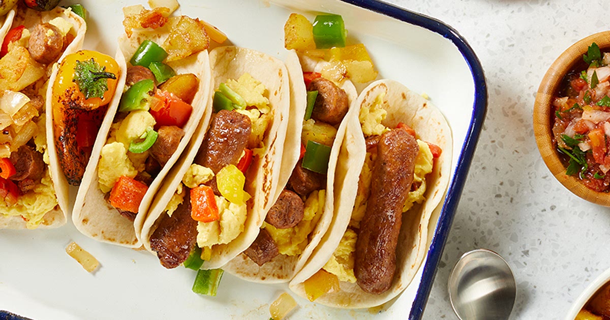 Beyond Breakfast Sausage® Tacos - Beyond Meat Recipe | Samsung Food App
