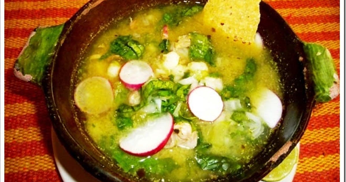 Mexican Green Pozole Soup (Guerrero Style) Recipe | Samsung Food App