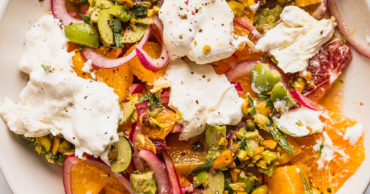 Citrus and Red Onion Salad Recipe | Samsung Food App