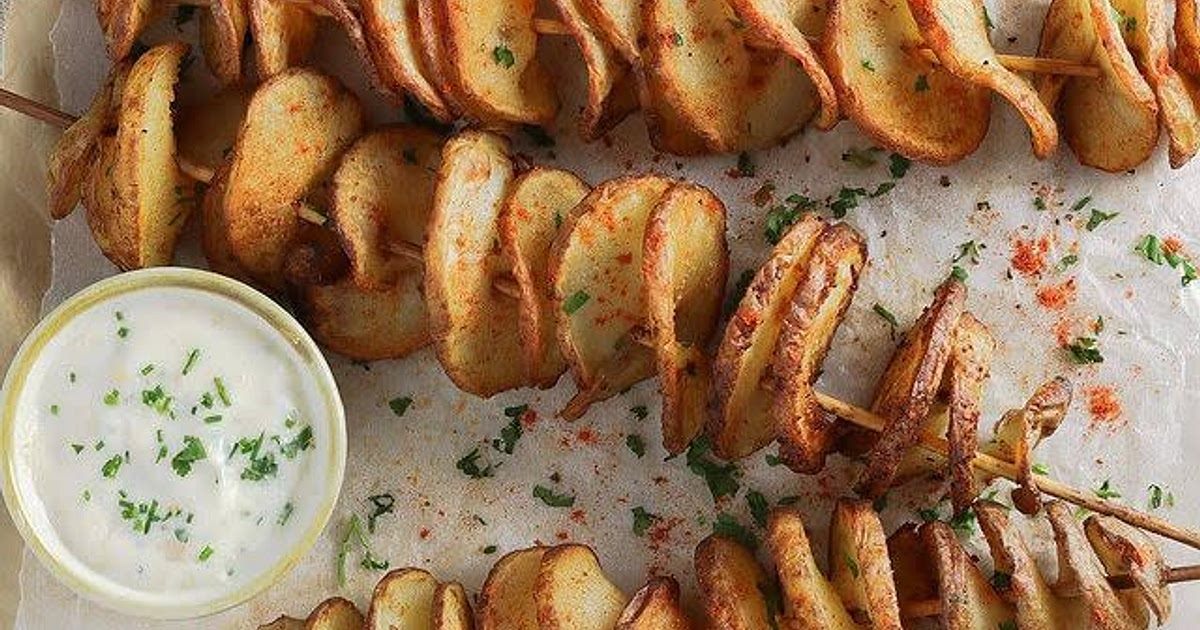 SPIRALES DE POMMES DE TERRE À L'AIL ET AU PAPRIKA Recipe | Samsung Food App