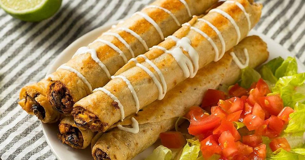 Crispy Baked Chicken Flautas Recipe: A Winner Chicken Dinner in 30 Minutes | Samsung Food App