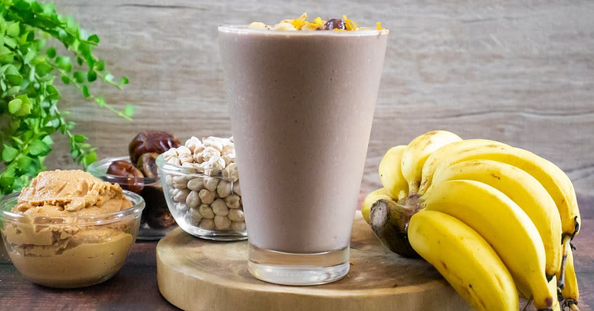 Shakes: Vegan Creamy Chocolate Protein Smoothie Recipe | Samsung Food App
