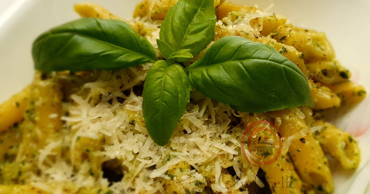 Creamy Pesto Penne Pasta Recipe | Samsung Food App