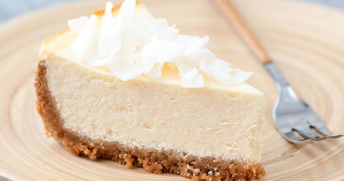 The Easiest Coconut Cheesecake Recipe: | Samsung Food App