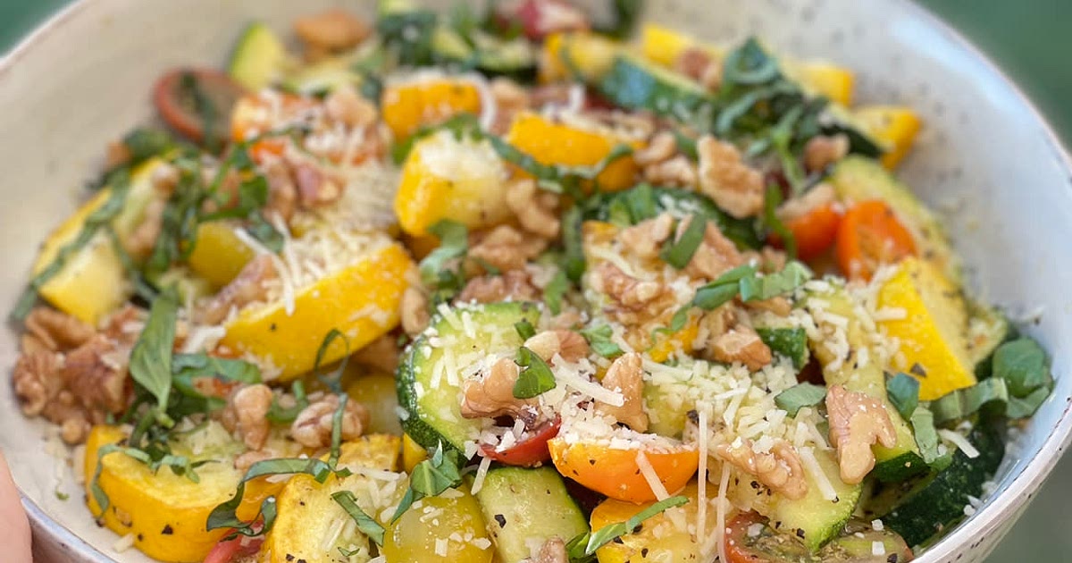 Basil Summer Squash & Tomatoes Recipe | Samsung Food App