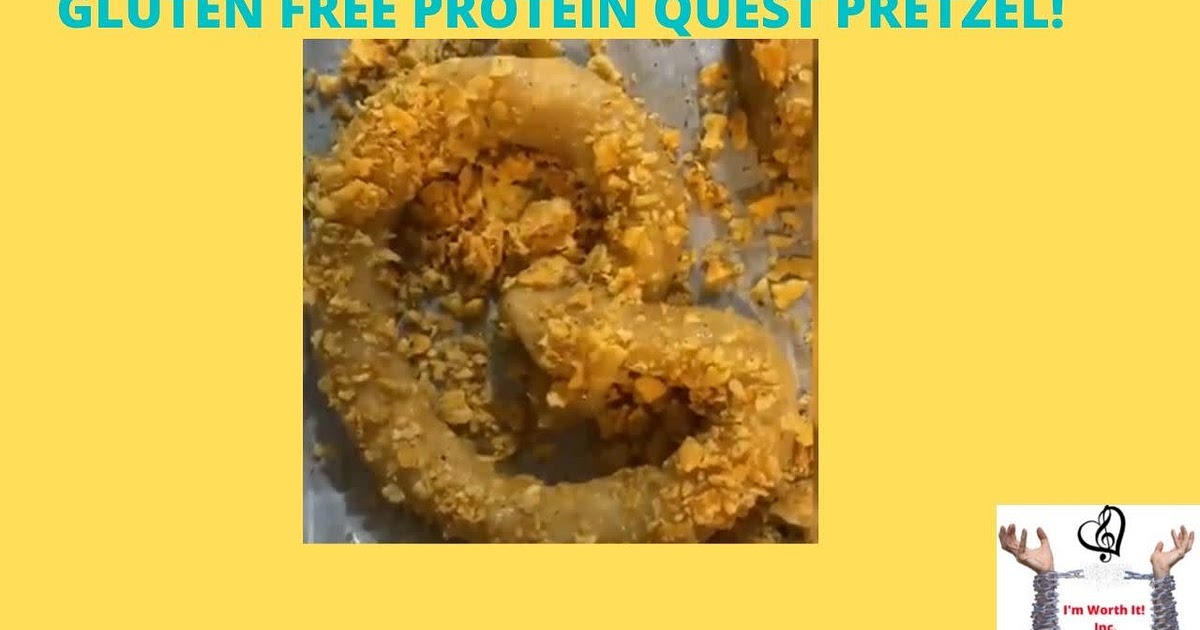 Quest Gluten Free PROTEIN PACKED soft pretzel! Recipe | Samsung Food App