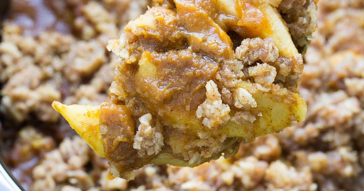 Slow Cooker Pumpkin Apple Crisp Recipe | Samsung Food App