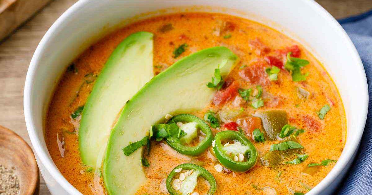 Crockpot Keto Taco Soup Recipe | Samsung Food App