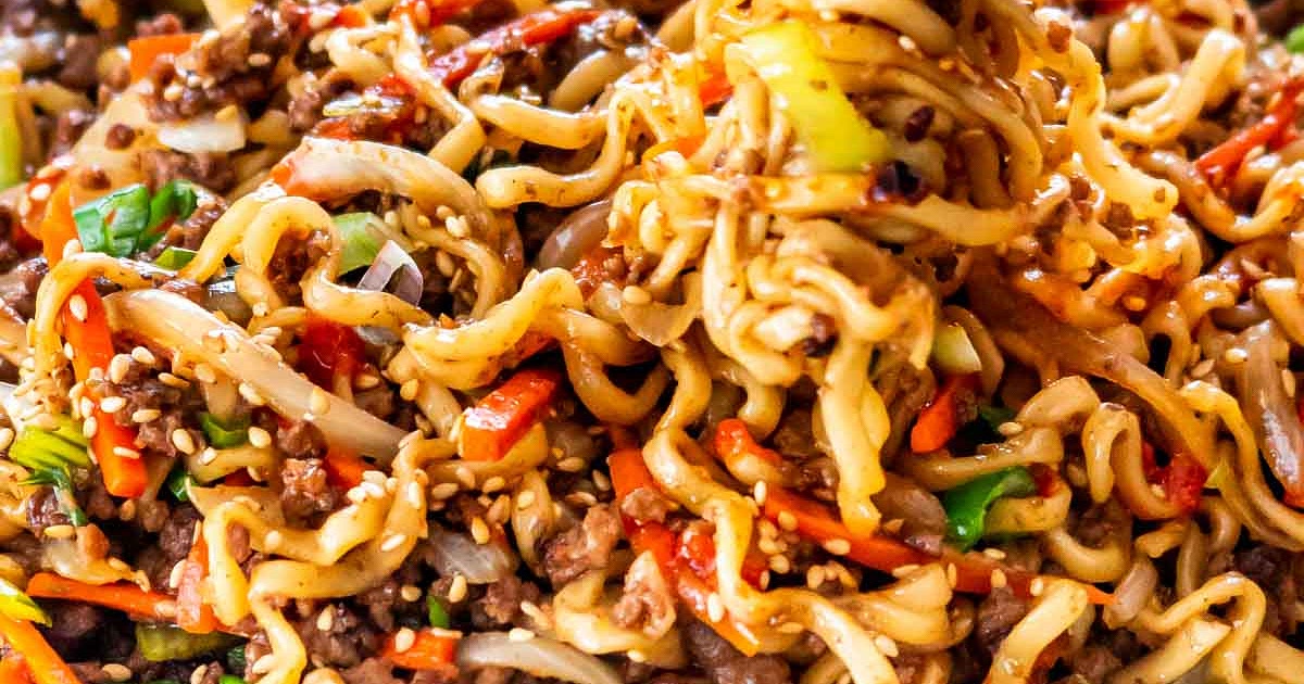 Hoisin Beef Noodles Recipe | Samsung Food App